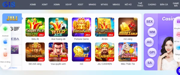 Nền tảng cá cược thu hút với kho game đồ sộ Gi8 - Tải App Gi8 trên máy tính