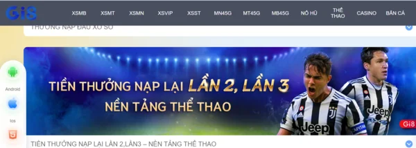 Khám phá chương trình Thưởng nạp lại cược thể thao trên Gi8