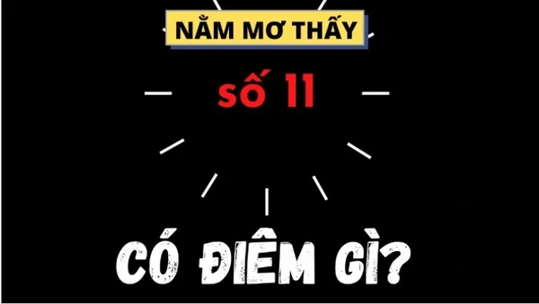 Nắm thông tin về Nằm mơ thấy số 11 đánh con gì đẻ chơi hiệu quả