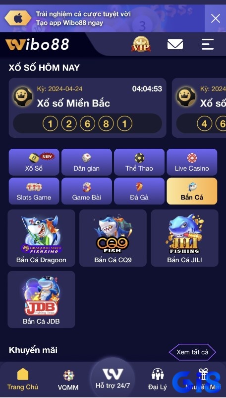 Game bắn cá ấn tượng không thể bỏ qua