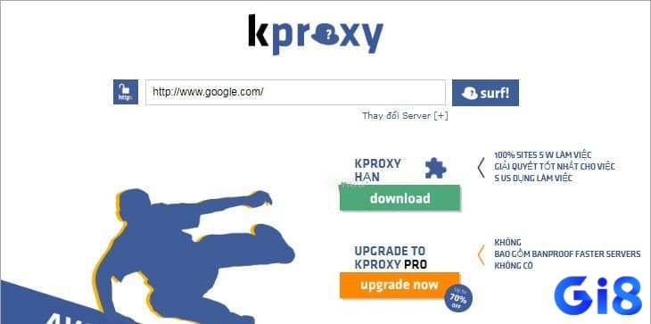 Sử dụng web proxy